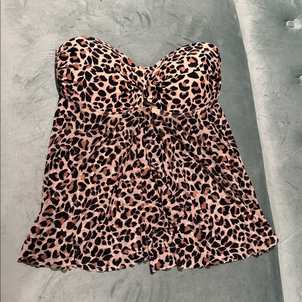 Kona Sol Leopard Print Swimwear